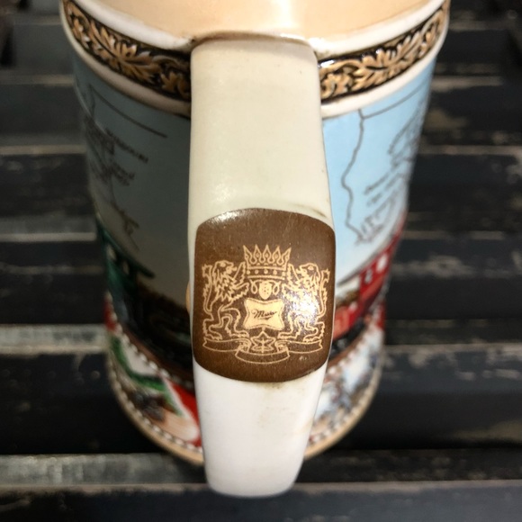 MILLER BREWING COMPANY Vintage Collectible Beer Stein - Picture 3 of 7